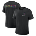 Dallas Cowboys Nike Tall 2025 NFL Crucial Catch Tri-Blend Dri-FIT T-Shirt - Black