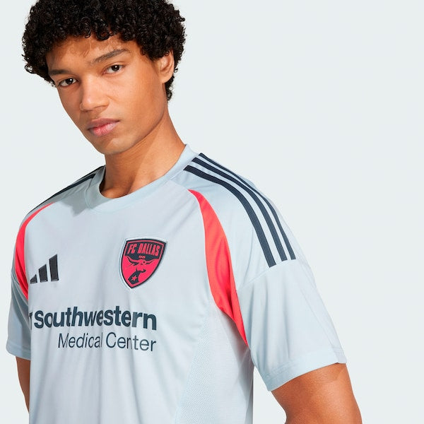 FC Dallas adidas 2025 The Inferno Kit Replica Jersey - Light Blue
