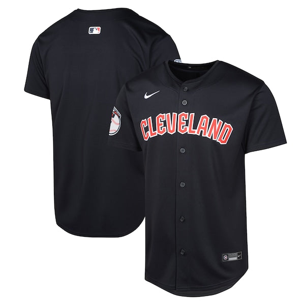 Cleveland Guardians Nike Youth Alternate Limited Jersey - Navy