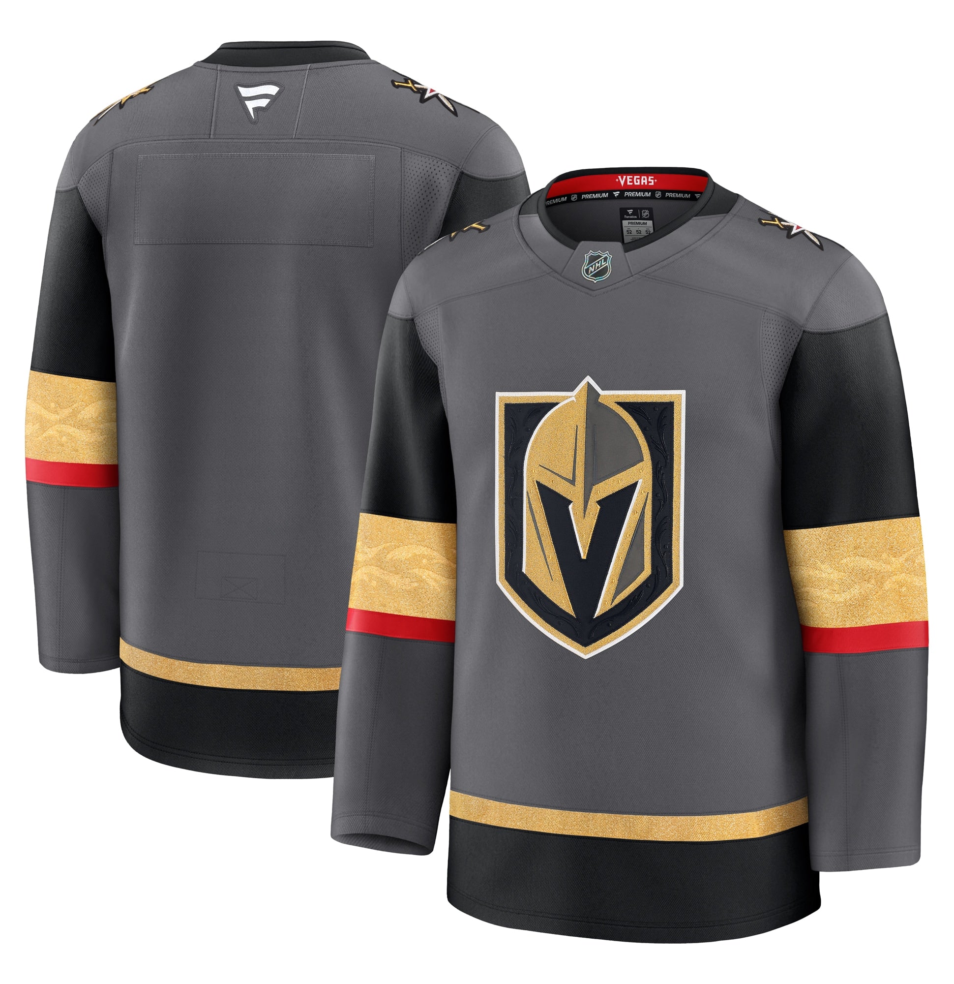 Vegas Golden Knights  Away Premium Jersey - White/Gold/Gray