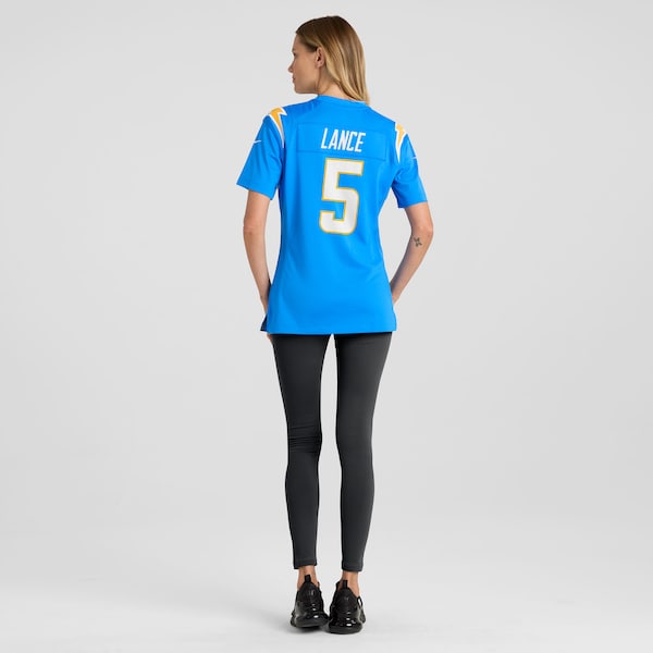 Trey Lance Los Angeles Chargers Nike Women's Team Game Jersey -  Powder Blue