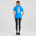 Trey Lance Los Angeles Chargers Nike Women's Team Game Jersey -  Powder Blue