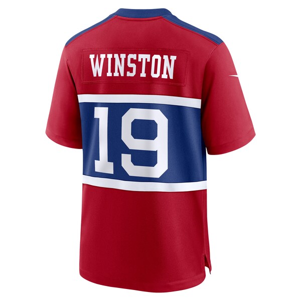 Jameis Winston New York Giants Nike Alternate Game Jersey - Century Red/Royal