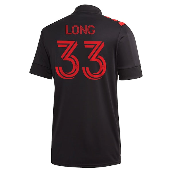 Aaron Long New York Red Bulls adidas 2020 Dark Mode Replica Jersey - Black