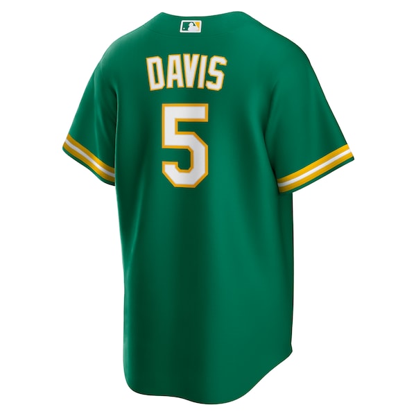 JD Davis Oakland Athletics Nike Alternate Replica Jersey - Kelly Green