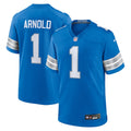 Terrion Arnold Detroit Lions Nike 2024 NFL Draft First Round Pick Player Game Jersey - Blue