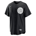 Chicago Cubs Nike Lights Out Replica Jersey - Black