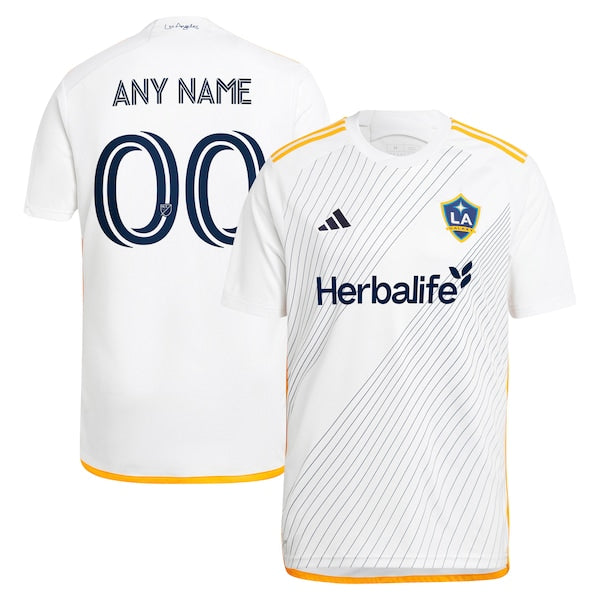 LA Galaxy adidas 2024 Angeleno Kit Replica Custom Jersey - White