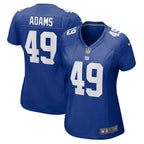 Matthew Adams New York Giants Nike Women's  Game Jersey -  Royal