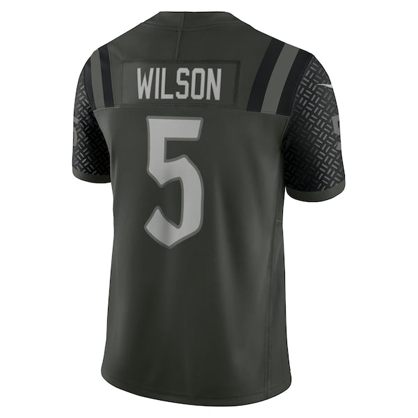 Garrett Wilson New York Jets Nike 2025 Rivalries Collection Limited Jersey - Gotham Green