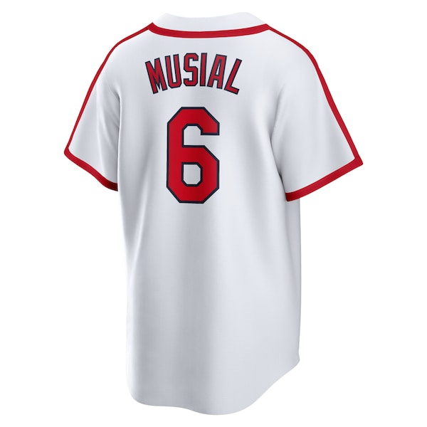 Stan Musial St. Louis Cardinals Nike Home Cooperstown Collection Player Jersey - White