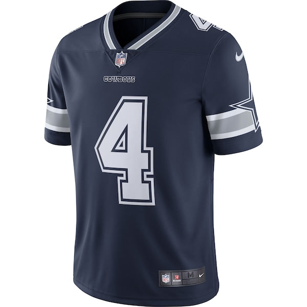Dak Prescott Dallas Cowboys Nike Vapor Limited Player Jersey - Navy/White