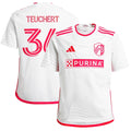 Cedric Teuchert St. Louis City SC adidas Youth 2024 The Confluence Kit Replica Player Jersey - White