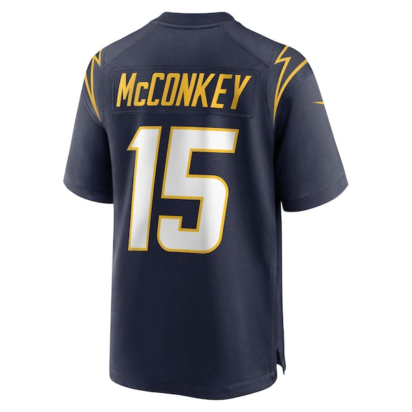 Ladd McConkey Los Angeles Chargers Nike Alternate Game Jersey -  Navy/Royal/White