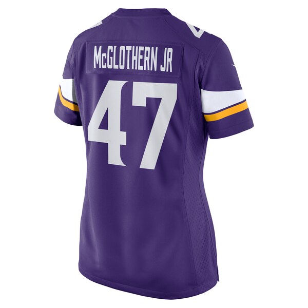 Dwight McGlothern Jr. Minnesota Vikings Nike Women's Game Jersey -  Purple