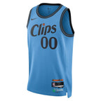 LA Clippers Nike Unisex 2024/25 Custom Swingman Jersey - City Edition - Light Blue
