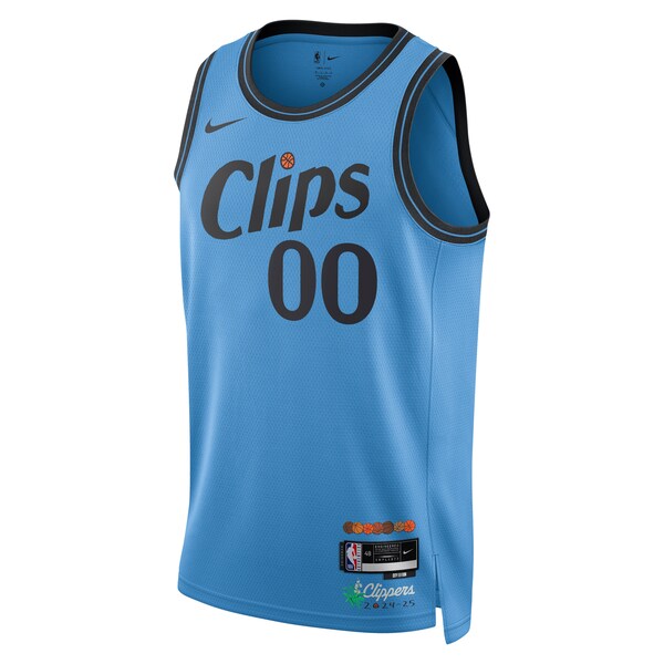 LA Clippers Nike Unisex 2024/25 Custom Swingman Jersey - City Edition - Light Blue