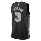 Keldon Johnson San Antonio Spurs Jordan Brand Unisex Swingman Jersey - Statement Edition - Black