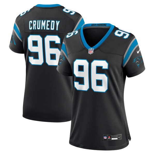Jaden Crumedy Carolina Panthers Nike Women's  Game Jersey -  Black