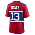 Jalin Hyatt New York Giants Nike Youth Alternate Player Game Jersey - Century Red