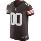 Cleveland Browns Nike Vapor Elite Custom Jersey - Brown