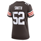 Elerson Smith Cleveland Browns Nike Women's Team Game Jersey -  Brown