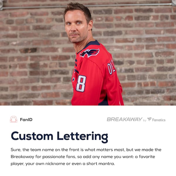 Washington Capitals 2018 Stanley Cup Champions Away Breakaway Custom Jersey - White