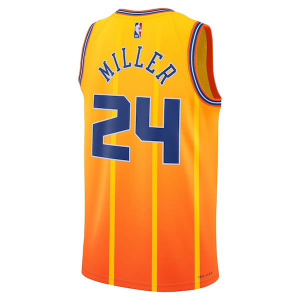 Brandon Miller Charlotte Hornets Jordan Brand Unisex 2025/26 Swingman Jersey - Orange - City Edition