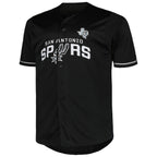 San Antonio Spurs Profile Big & Tall Pop Jersey - Black
