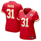 Jeffrey Bassa Kansas City Chiefs Nike Women's Team Game Jersey -  Red