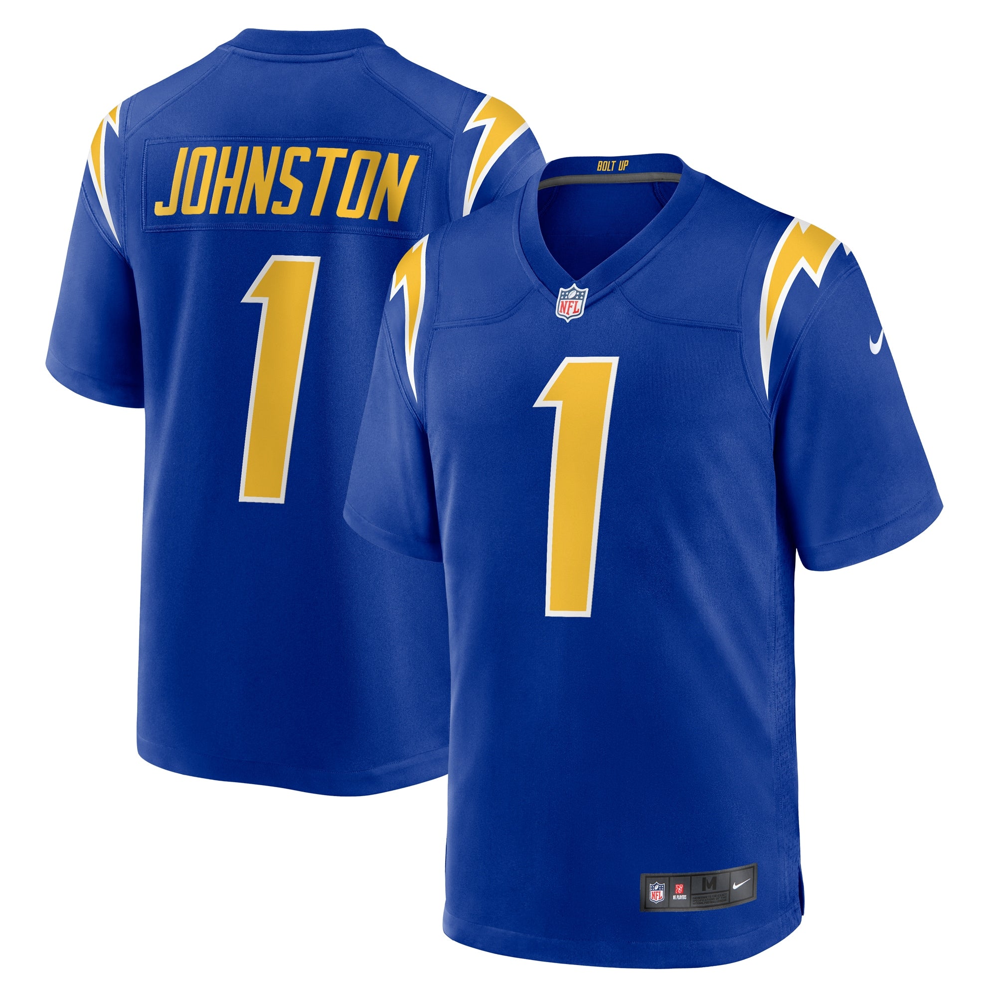 Quentin Johnston Los Angeles Chargers Nike Alternate Game Jersey - Navy/Royal/White