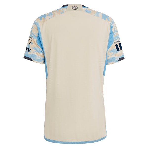 Philadelphia Union adidas 2024 Authentic Secondary Blank Jersey - Tan