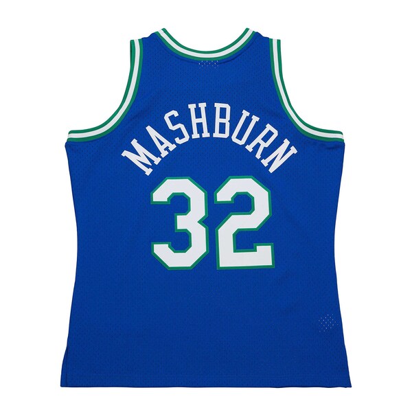Jamal Mashburn Dallas Mavericks 2001/02 Hardwood Classics Swingman Jersey - Blue