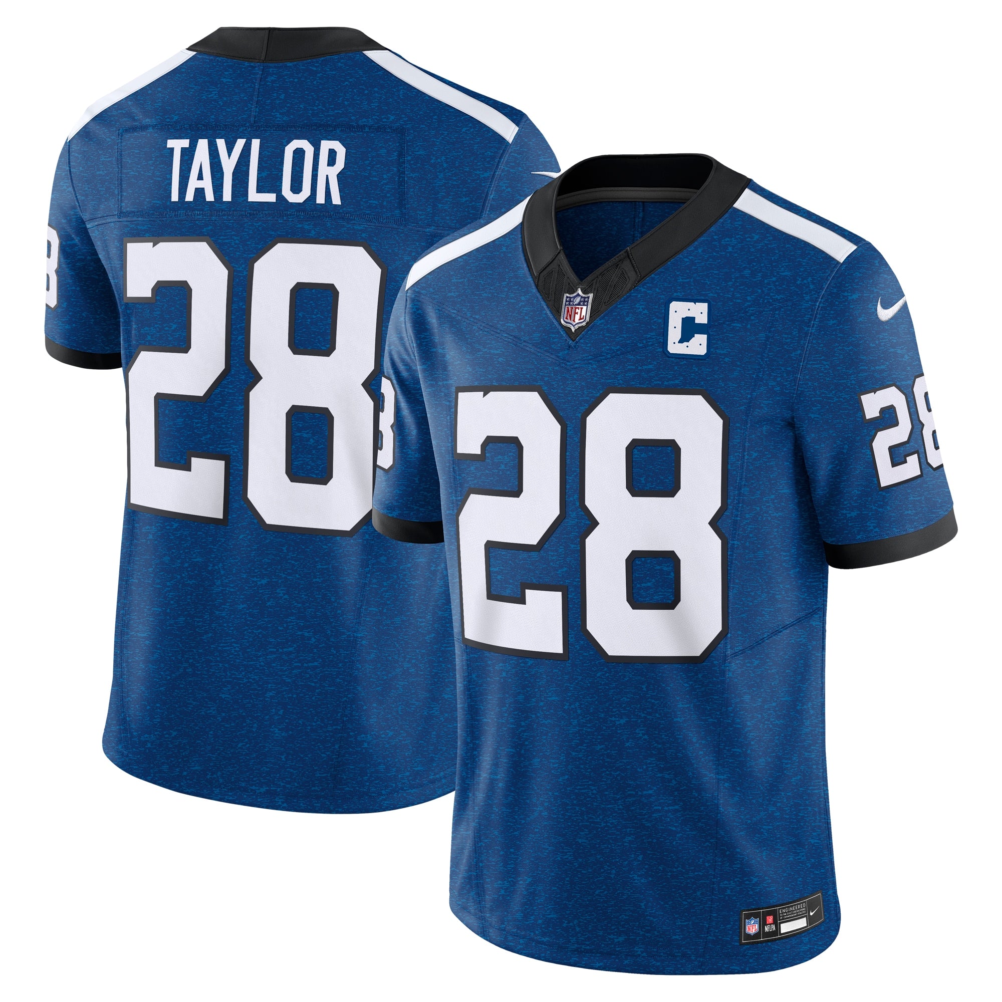 Jonathan Taylor Indianapolis Colts Nike Youth Vapor F.U.S.E. Limited Jersey - White/Blue/Royal