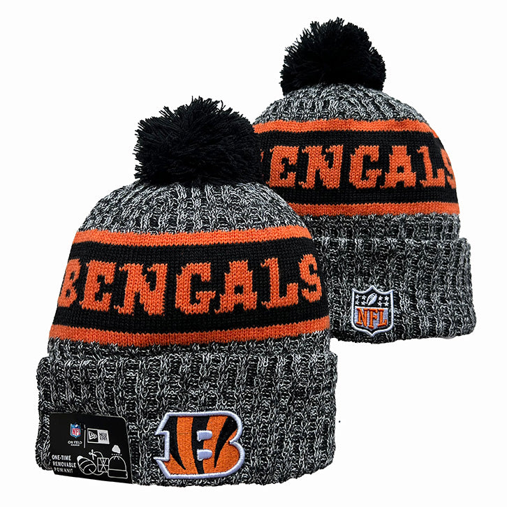 CINCINNATI BENGALS KNIT HAT