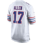 Josh Allen Buffalo Bills Nike Alternate Game Player Jersey - White/Red/Royal