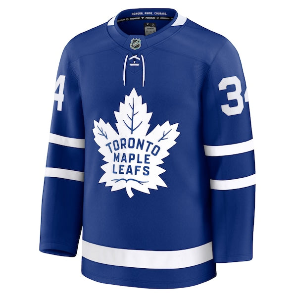 Auston Matthews Toronto Maple Leafs  Home Premium Jersey - Blue/White