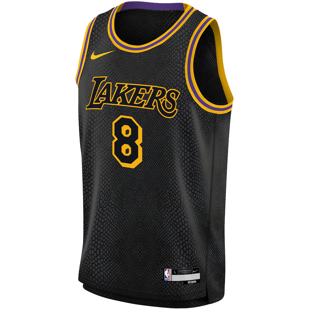 Kobe Bryant Los Angeles Lakers Nike Youth Swingman Jersey - City Edition - Black