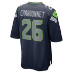 Zach Charbonnet Seattle Seahawks Nike  Game Jersey - College Navy