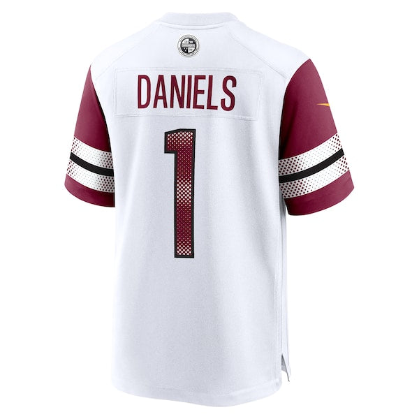Jayden Daniels Washington Commanders Nike 2024 NFL Draft First Round Pick Player Game Jersey - White