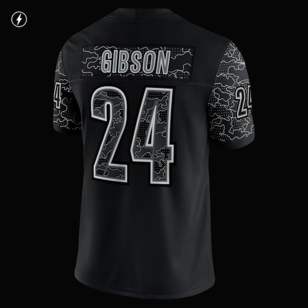 Antonio Gibson Washington Commanders Nike RFLCTV Limited Jersey - Black