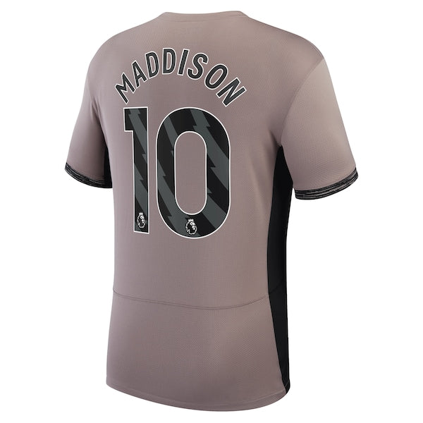 James Maddison Tottenham Hotspur Nike Youth 2023/24 Third Stadium Replica Player Jersey – Tan