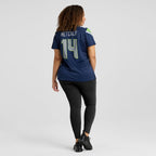 DK Metcalf Seattle Seahawks Nike Women's Team Game Jersey - College College Navy/Neon Green