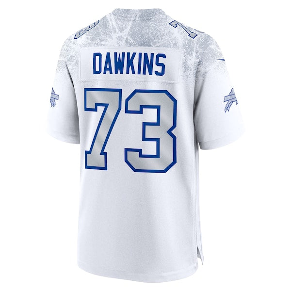 Dion Dawkins Buffalo Bills Nike 2025 Rivalries Collection Game Jersey - White