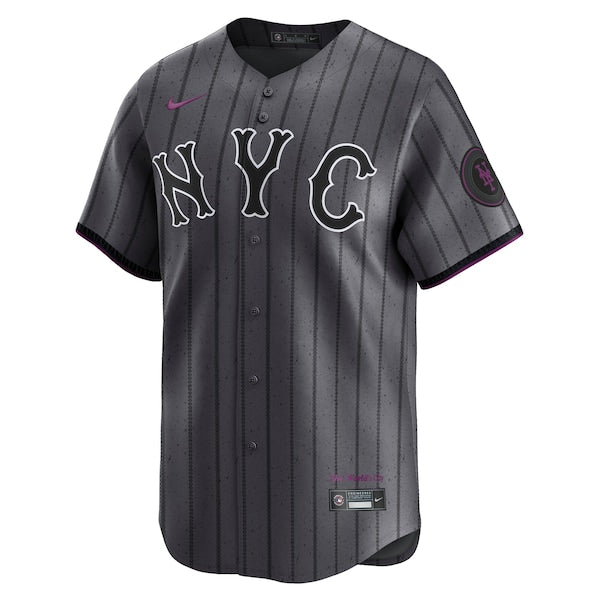 Pete Alonso New York Mets Nike City Connect Limited Jersey - Gray