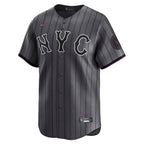 Francisco Lindor New York Mets Nike City Connect Limited Jersey - Gray