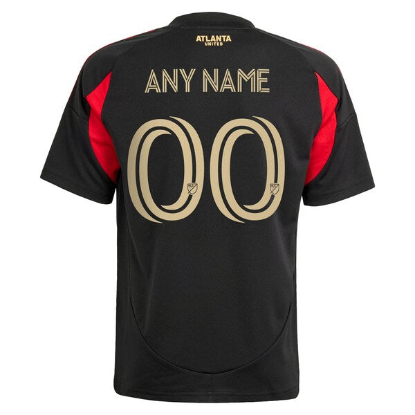 Atlanta United FC adidas Youth 2025 The Connector Replica Custom Jersey - Black