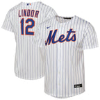 Francisco Lindor New York Mets Nike Youth Home Replica Player Jersey - White