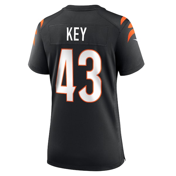 Jaylen Key Cincinnati Bengals Nike Women's Team Game Jersey -  Black
