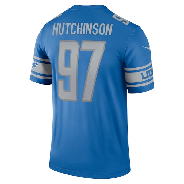 Aidan Hutchinson Detroit Lions Nike Legend Jersey - Blue